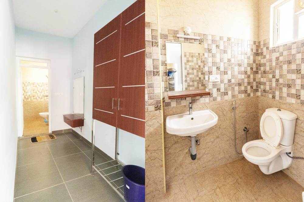 Double Occupancy with attached washroom